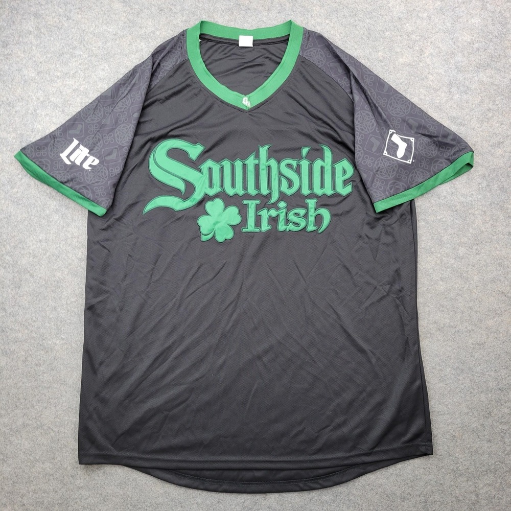 Chicago White Sox Jersey Mens XL MLB Baseball Southside Irish St Patricks Shirt